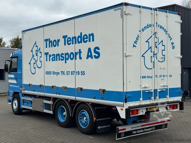 Koffer Scania 143M V8 450 6x2 Tenden Combi APK!