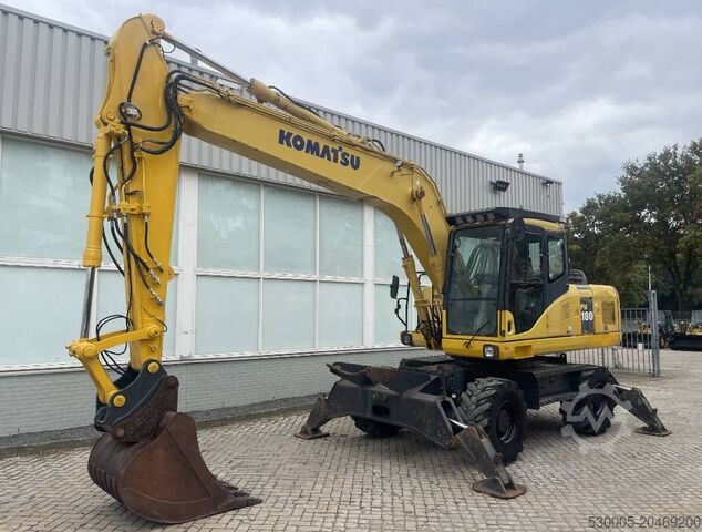 Hjulgrävare Komatsu PW 180-7EO     2009