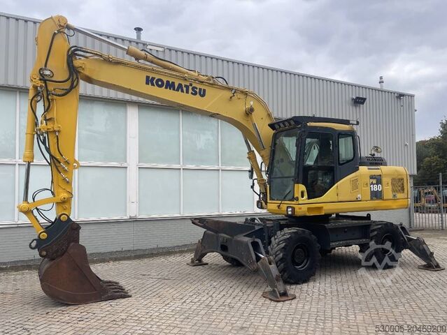 Hjulgrävare Komatsu PW 180-7EO     2009