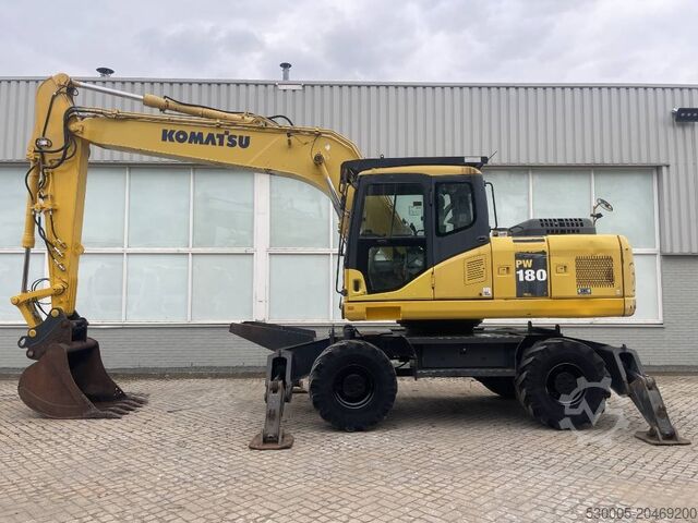 Hjulgrävare Komatsu PW 180-7EO     2009