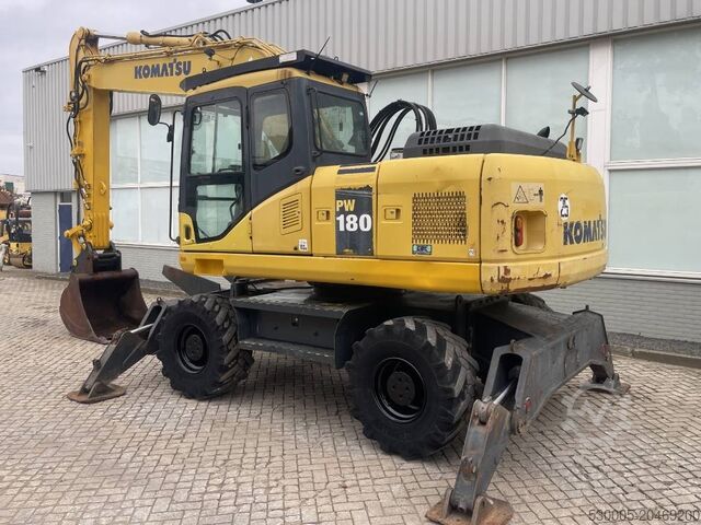 Hjulgrävare Komatsu PW 180-7EO 2009