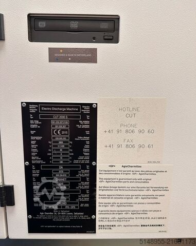 Drahterodiermaschine AGIE CHARMILLES CUT 2000 S