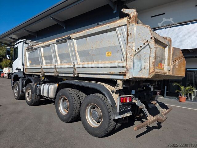 Kiepwagen MERCEDES-BENZ Arocs 4145 / 8X4 / AHK / Meiller BORDMATIK
