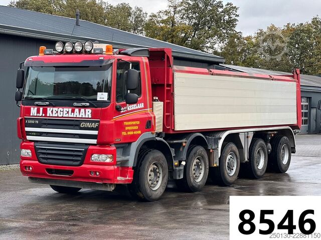 Camion benne GINAF X 5250 TS-5 10x6 Euro 5 Kipper