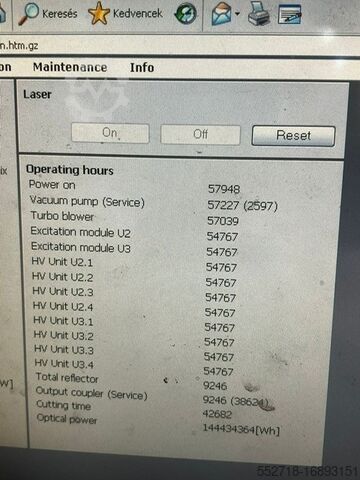 Laser cutting machine Bystronic Bystar 4020 mit Beschicker