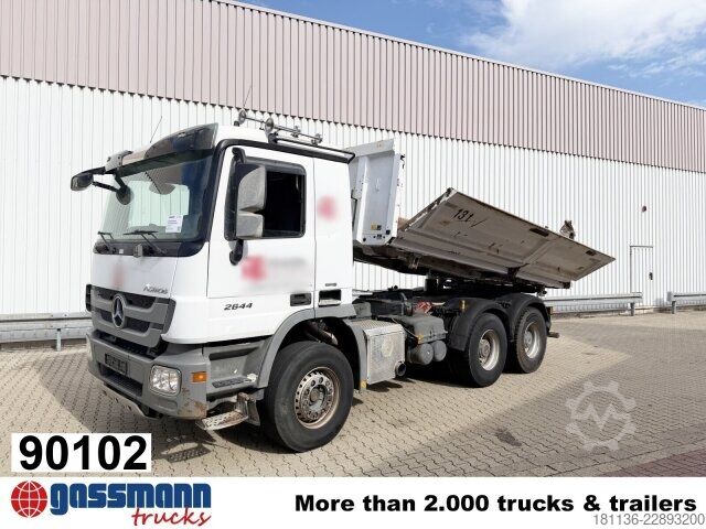 Wywrotka Mercedes-Benz Actros 2644 K 6x4, Bordmatik