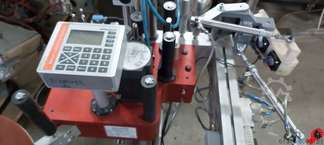 Etikettiermaschine Wilux DLS 2100 / WLS-1206-LH-PA-90°