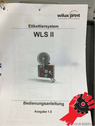 Etikettiermaschine Wilux DLS 2100 / WLS-1206-LH-PA-90°