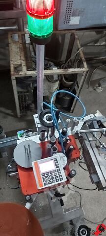 Etikettiermaschine Wilux DLS 2100 / WLS-1206-LH-PA-90°