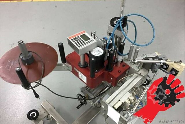 Etikettiermaschine Wilux DLS 2100 / WLS-1206-LH-PA-90°