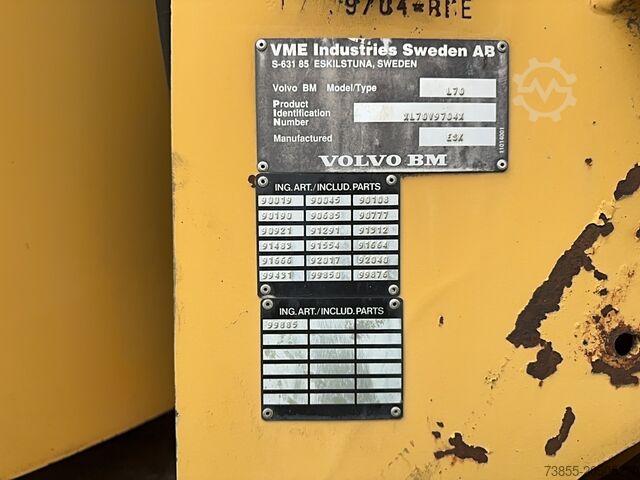 Wheel Loader Volvo L 70