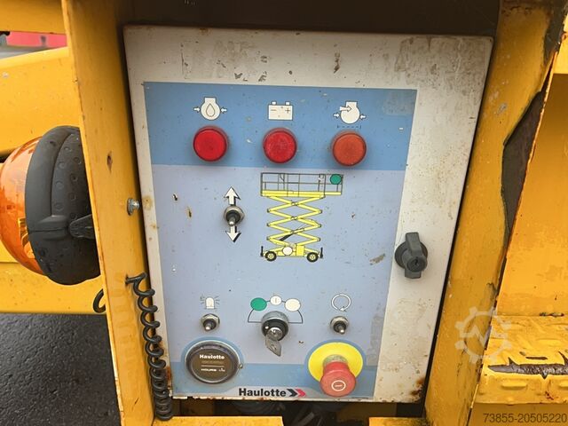 Schaarheftafel Haulotte H15 SX (15m)