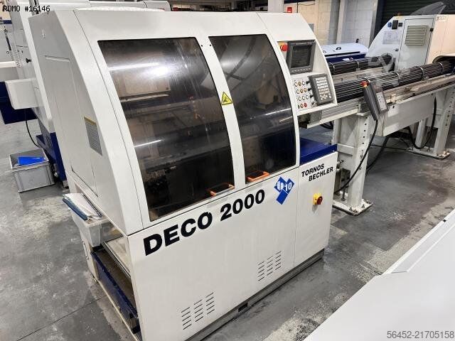 CNC İsviçre tipi torna tezgahı TORNOS DECO 10