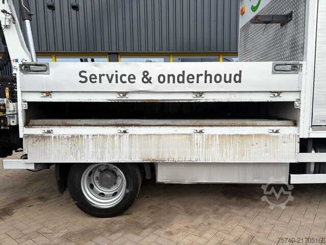 Ciężarówka z dźwigiem Iveco Eurocargo 120E22 + HMF 1075 K3 + EURO 5 + EURO ...