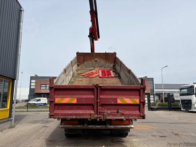 Kraanwagen MAN TGA 33.390 + 6x4 + PK15002 + TIPPER + MANUAL + ...