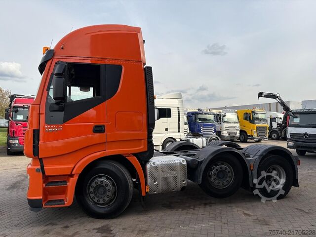 Standaard trekker Iveco Stralis 460 + 6X2 + EURO 6 + PERFECT TRUCK