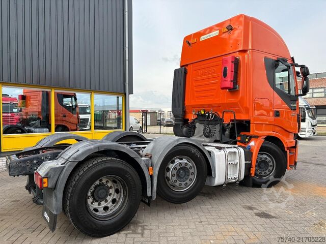 Standaard trekker Iveco Stralis 460 + 6X2 + EURO 6 + PERFECT TRUCK