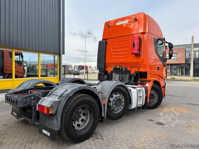 Standaard trekker Iveco Stralis 460 + 6X2 + EURO 6 + PERFECT TRUCK