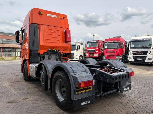 Standaard trekker Iveco Stralis 460 + 6X2 + EURO 6 + PERFECT TRUCK