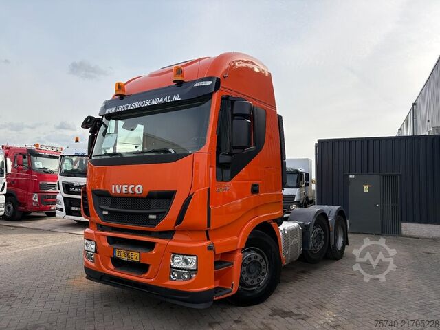 Standaard trekker Iveco Stralis 460 + 6X2 + EURO 6 + PERFECT TRUCK