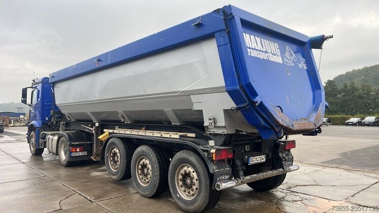 Tipper Semi-trailer Meierling MSK 24 HM / AL-HAR 7,6