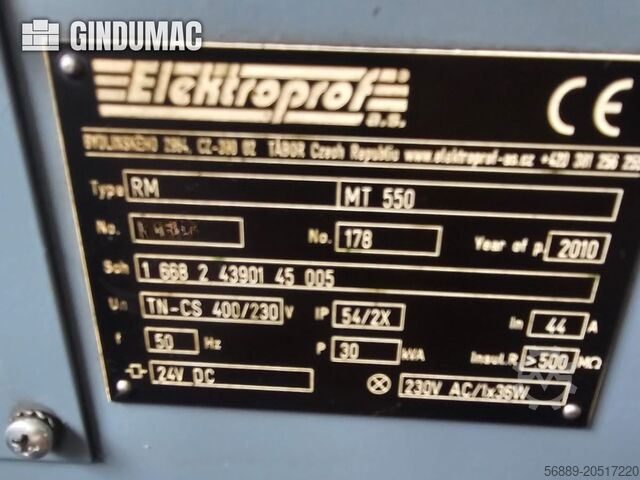 Horizontal Turning Machine MAS MASTURN 550