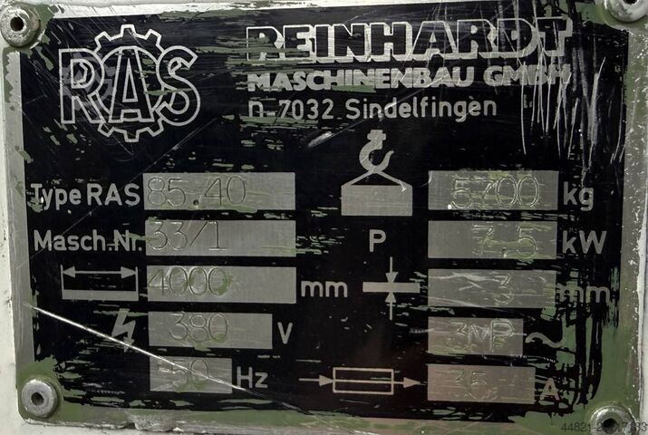 Hidraulikus guillotine olló RAS 85.40