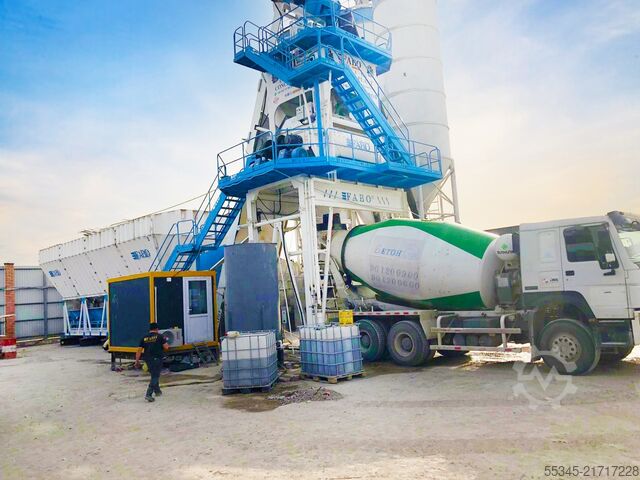 Stacionarna betonara FABO Sabit Beton Santralleri COMPACT-120 Sabit Beton Santrali