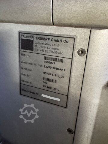 Macchina da taglio laser TRUMPF TruLaser 5040 Fiber