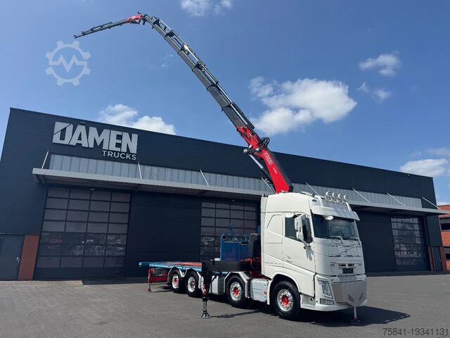 Vrachtwagen met kraan Volvo FH 540 8x2 FASSI F 820 RA.2.27 XHE- DYNAMIC + JIB