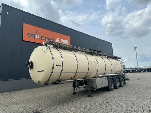 Food tanker Feldbinder LEBENSMITTEL / LEVENSMIDDELEN / FOOD / 33.500L ...