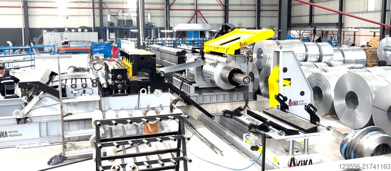 Coil Slitting Line 3-4 mm 1500 mm 15 Ton BOSPORAS MACHINERY | AYIKA 15-3-4-1500 DM-MD