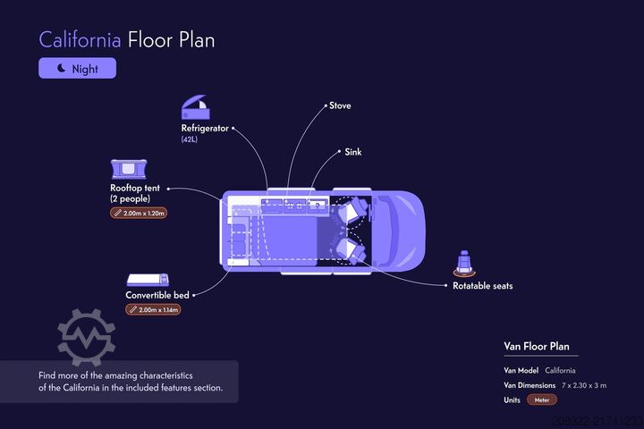 Przyczepa kempingowa/kamper Volkswagen California Coast 2.0 TDI|2022 EURO 6 | Venditore professionale