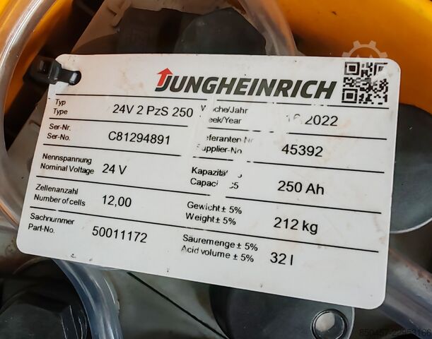 Manuel palleløfter Jungheinrich EJE 116 2022y/ 1800mh