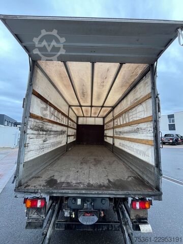 Ladbil med presenning MERCEDES-BENZ Atego 1222 Pritsche & Plane mit LBW AHK Schalter