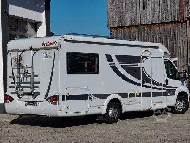 Half-integraal camper DETHLEFFS Magic Edition T 001, SAT, Solar, AHK