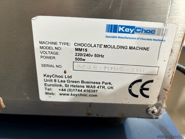 Key Chocolade Mouleren Tempereren Key Choc MM15