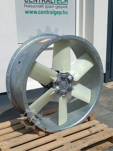 Hoge druk axiale kanaalventilator 32000m3/u Nuaire SC1000LC4KGX-0JM6 32000m3/h 420pa 1000mm 7,5kw
