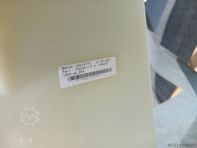 Hochdruck axial Rohrventilator 32000m3/h Nuaire SC1000LC4KGX-0JM6 32000m3/h 420pa 1000mm  7,5kw