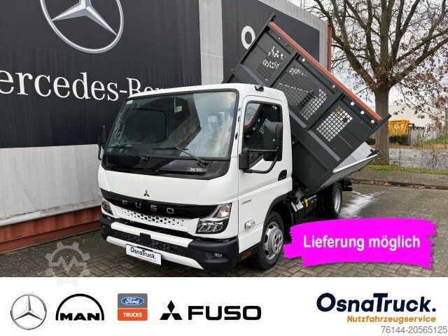 Transporter mit Kipper MITSUBISHI 3C15 3-Seitenkipper Klima, AHK 3,5t,Diff.-Sperre