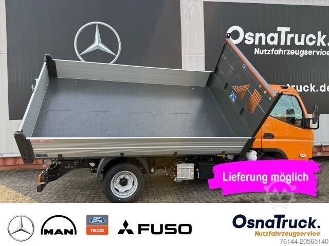 Transporter mit Kipper MITSUBISHI 3C15 3-Seitenkipper Klima, AHK 3,5t,Diff.-Sperre