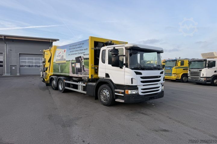 Popelářský vůz Scania P360LB 6x2 Faun / Swiss-Vehicle