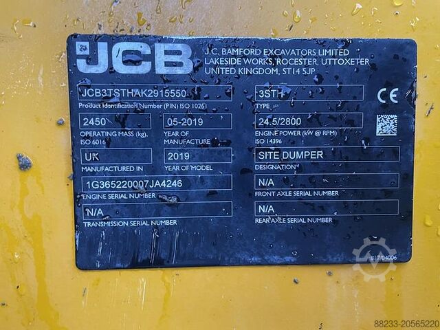 Basculeur JCB 3STH