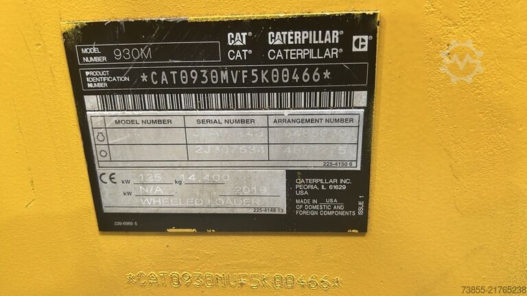 Wheel Loader Caterpillar 930M