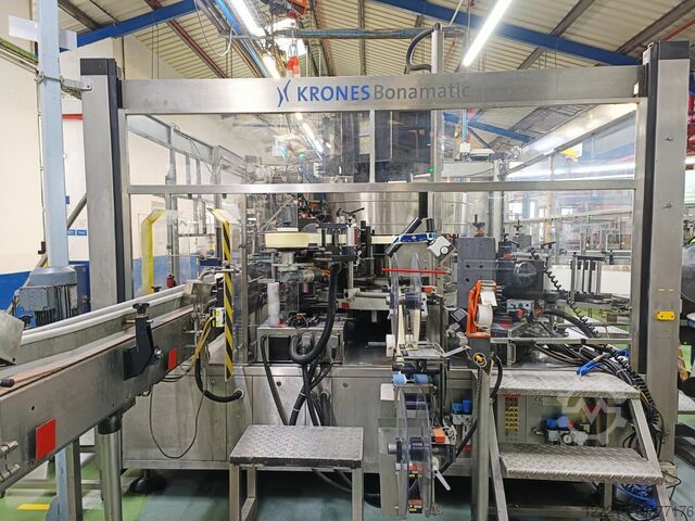 Krones Bonamatic etiketteringsmaskine til selvklæbende etiketter (2002) Krones Etikettierer für Selbstklebeetiketten