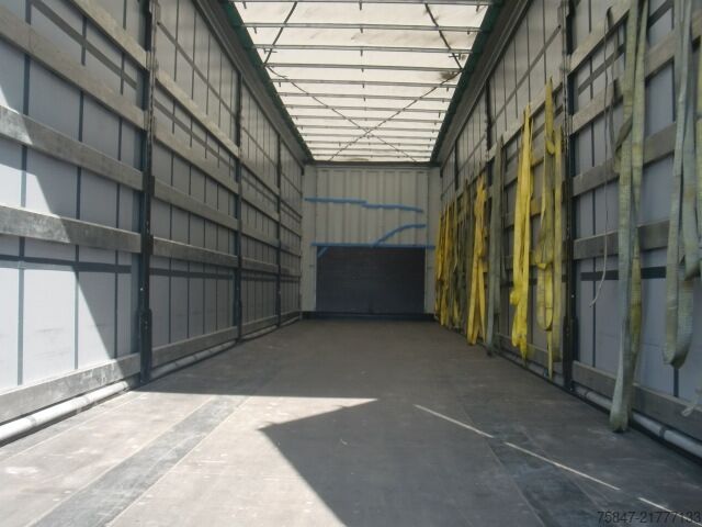 Brandalı açık yarı römork Krone SDP 27 eLG50-CS MEGA Liftachse Duomatic