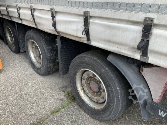 Semirimorchio con telone KöGEL MEGA TRAILER 15.00 LANG, SAF, HUBDACH, MIETKAUF MGL.