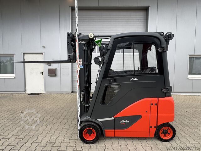 Elétrico 4 rodas Linde E18PH  + Ladegerät NEU 48120 --EK