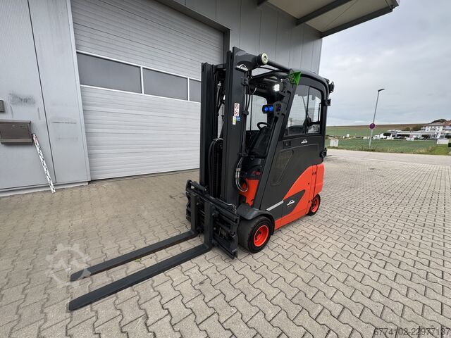 Elétrico 4 rodas Linde E18PH  + Ladegerät NEU 48120 --EK
