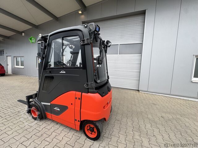 Elétrico 4 rodas Linde E18PH  + Ladegerät NEU 48120 --EK